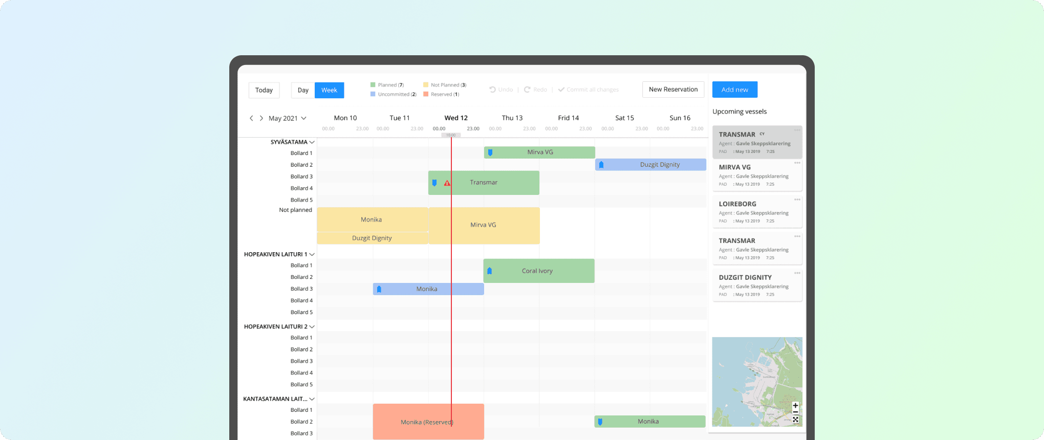 Fintraffic — Predictive Berth Planning Tool